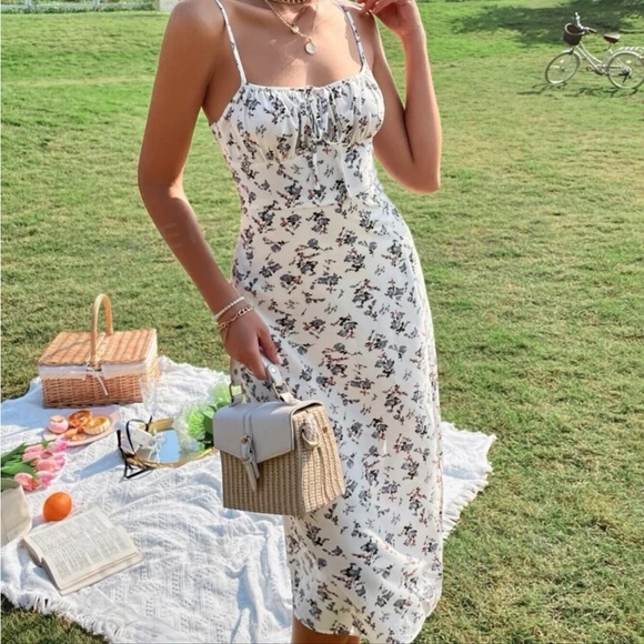 Floral print summer dress - Picture 1 of 3